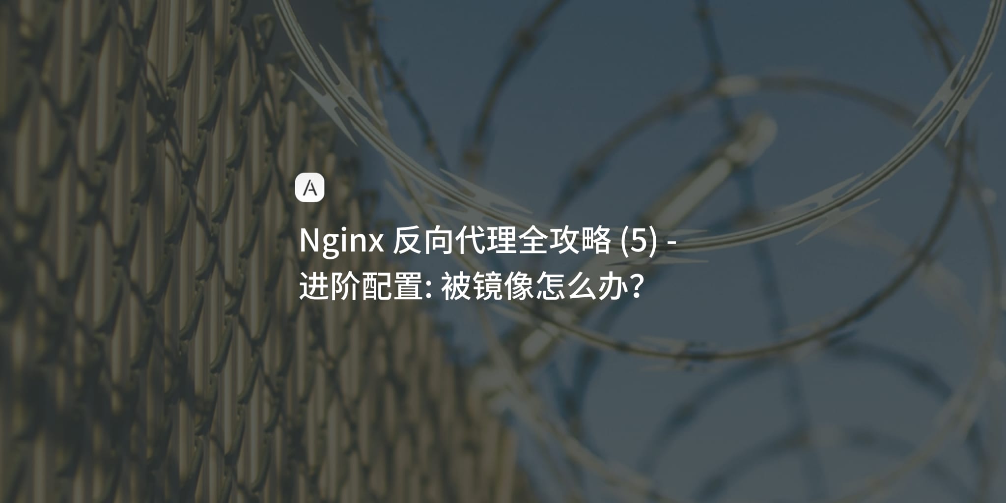 Nginx 学习笔记 (5)
